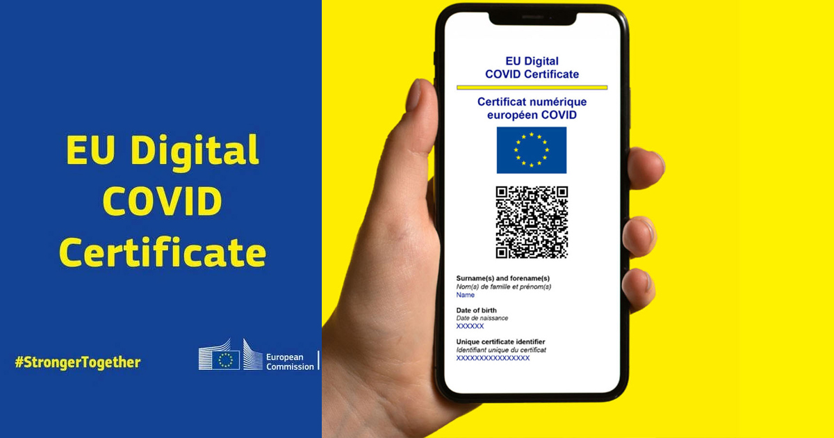Salud Digital | ¿En qué consiste el certificado digital de COVID de la  Unión Europea?